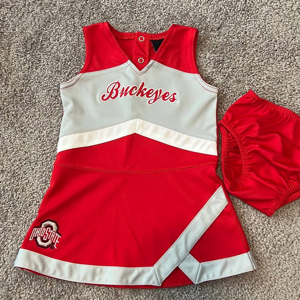 Ohio State Buckeyes Toddler Dress